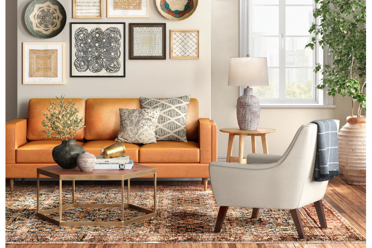 9 Ways to Decorate a Living Room With Warm Colors Joss & Main